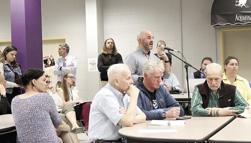 Conway School Board - closure vote - Josh McAllister