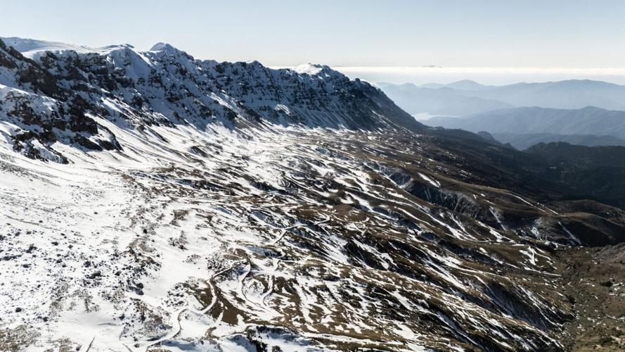 Snow cover on Greek mountains more than halved in just four decades, shows study