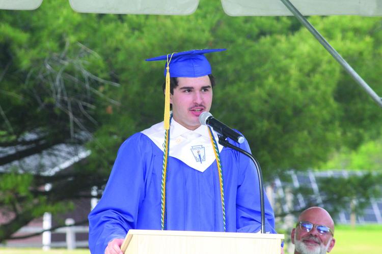 GHS Graduation - class president Atticus Hamel.JPG