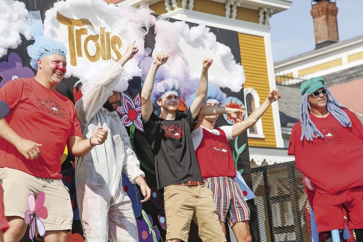 09-09-23 Mud Bowl Parade crocs skit 2