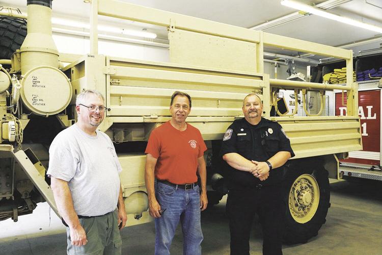 07-20-21 Fire Vehicle standing side truck