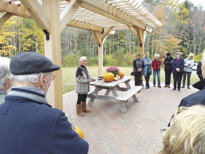 10-17-18 Library pergola dedication