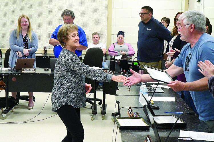 Conway School Board - retirees - Cathy Baker
