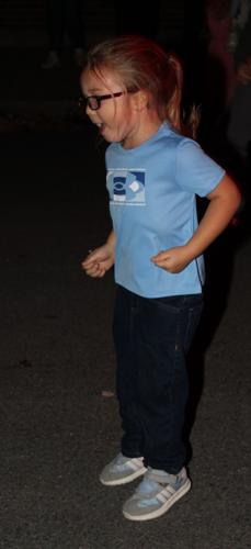 Isobel Santiago dances the night away during the Oct. 4 Porchfest