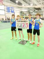 Laker sprinters sent new relay school record