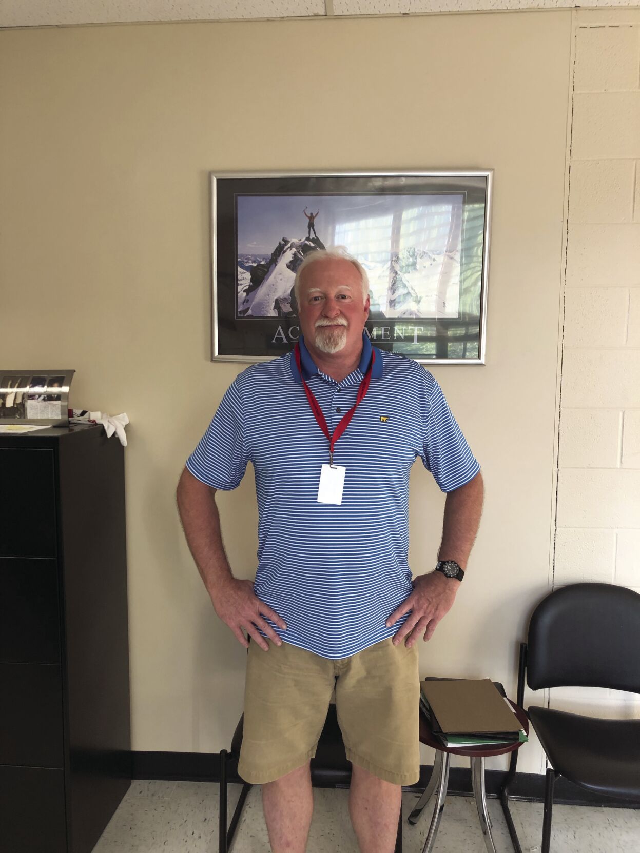 Berlin High Principal Mike Kelley