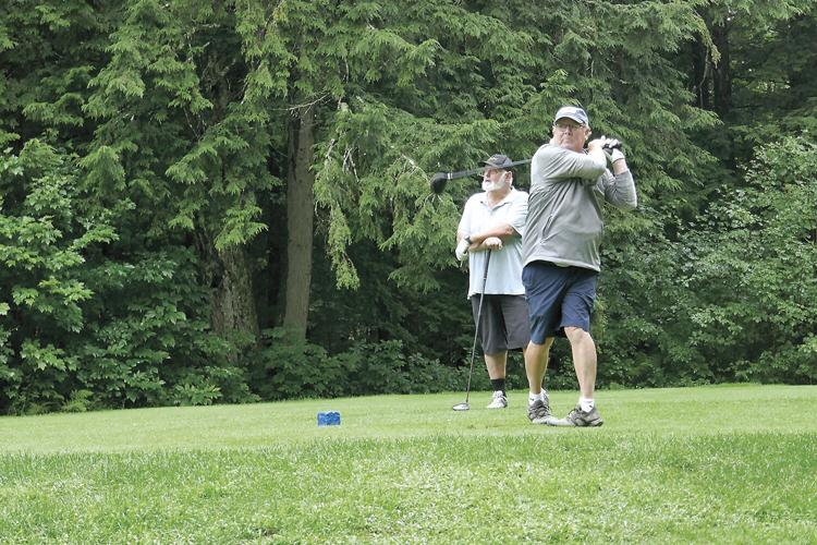 The Golf Column - Seniors at Waukewan Golf - Mike Cook tees off