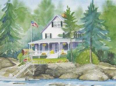 Painting by J.P. Goodwin