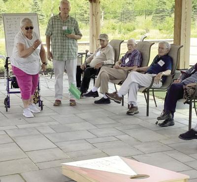 Adult Day Center corn hole