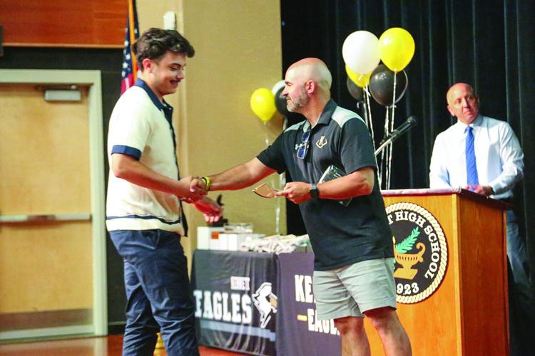 06-08-26 KHS Sports Awards bb chavarria burns handshake