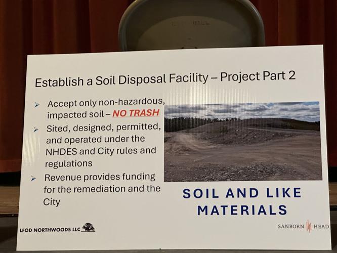 Part 2 Only non-hazardous, non-impacted soil will be accepted at the proposed Dummer Yard