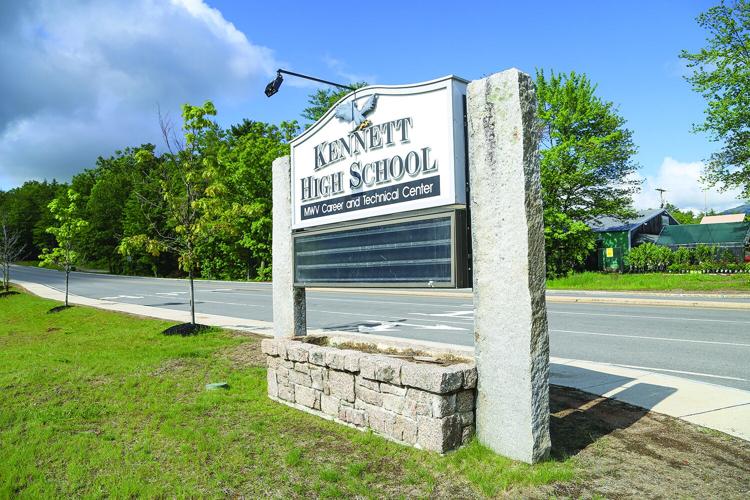 Conway School Board - digital sign - current Kennett sign