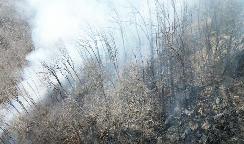 Frankenstein Cliffs on Saturday