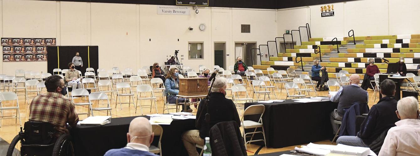 Conway School Deliberative - not many people