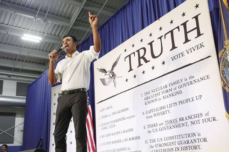 NH Primary - Vivek Ramaswamy suspeds campaign