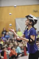 Gym Dandies offer wheel fun at Pine Tree health day