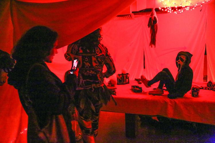 10-30-25 Conway Rec Halloween hallway table