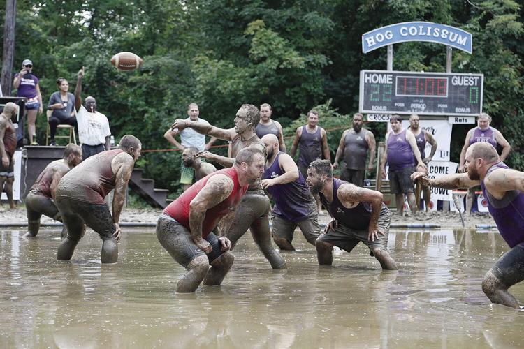 09-10-21 Mud Bowl snapping ball