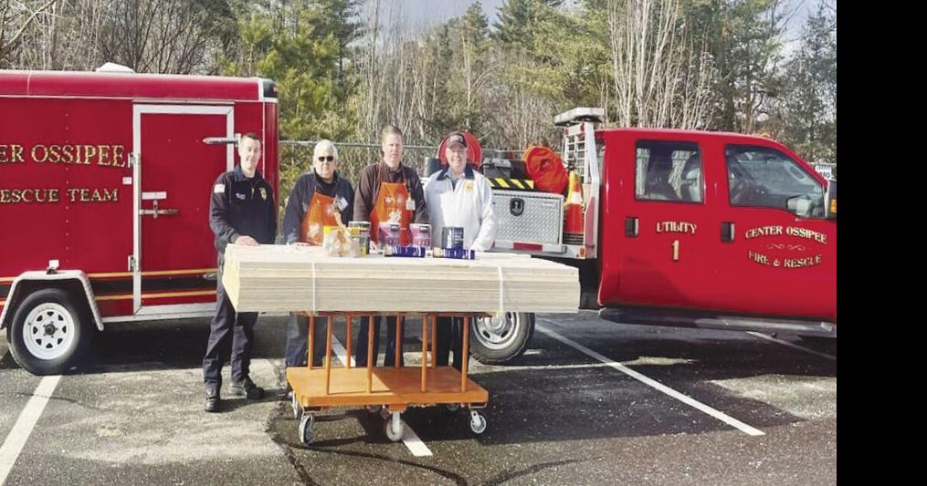 Center Ossipee Dive Rescue Team receives donation from Home Depot