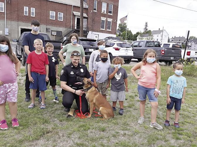 Berlin Police Officer Dennis Gale and K-9 Kodiak