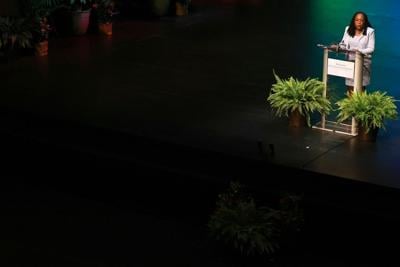 Supreme Court Associate Justice Ketanji Brown Jackson speaks in Cutler Bay, Fla., on March 6, 2023.