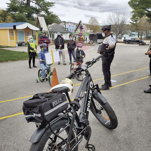 Wheel Family Fun - Kids' Bike Safety Day at Story Land - Chief Chris Perley