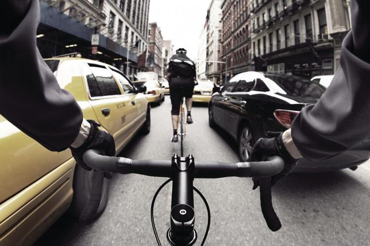 Wheel Family Fun - riding with traffic 3
