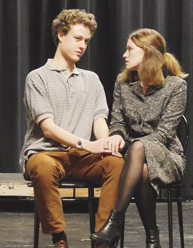 10-25-2022 M&D Mousetrap Rehearsals-Frank and Mackenzie