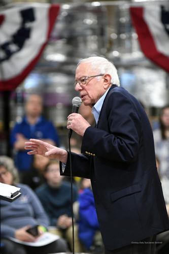 sanders vertical speech