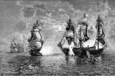 Schooners like these played a vital role in the American Revolution.
