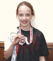 Poirier places third in youth bowling tournament