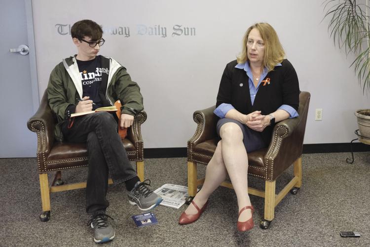 6-7-18 Mindi Messmer in office 5.jpg