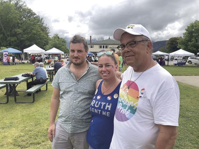 White Mountains Pride board members trio