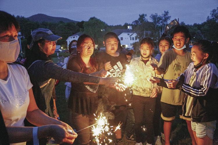 07-02-22 Jackson Fireworks sparklers lighting wider