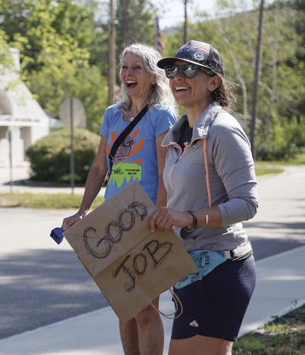7-10-21 Tunnels to Towers supporters - Donna Cormier and Sara Holtby