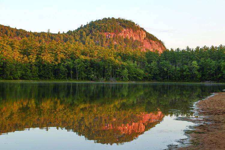 08-29-26 Echo Lake Ledges cathedral reflection