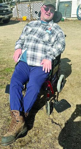 Tick bite - Donnie Burnham in wheel chair