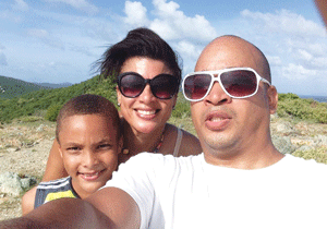 Winners of Center Lovell Inn a family from Virgin Islands