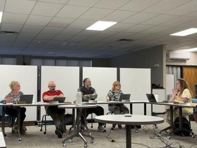 Berlin school board members on July 21, 2026