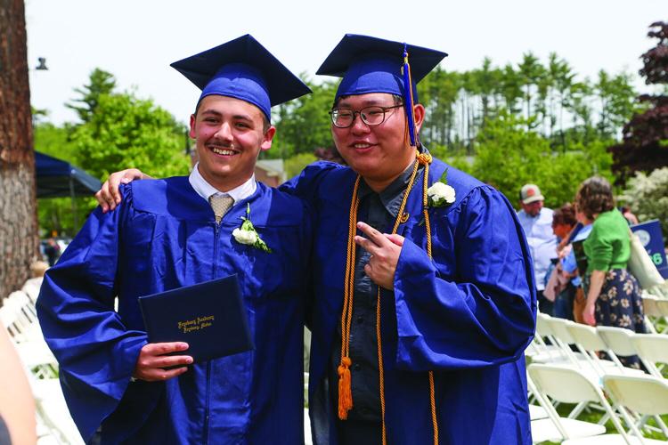 05-23-26 Fryeburg Graduation pose pair