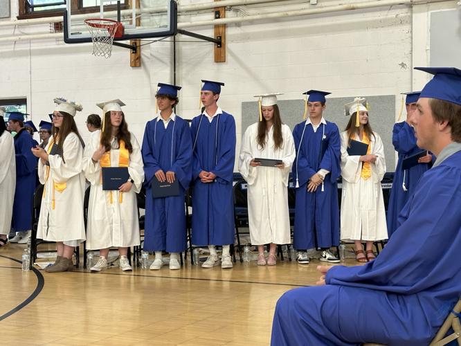 GHS graduates front row June 7