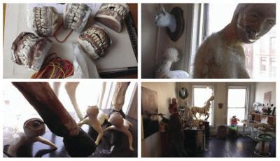 Visiting the studio of Toni Jo Coppa