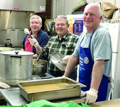 CL w32 rotary kettle dinner Photo Skip, Joe, Rick.tif