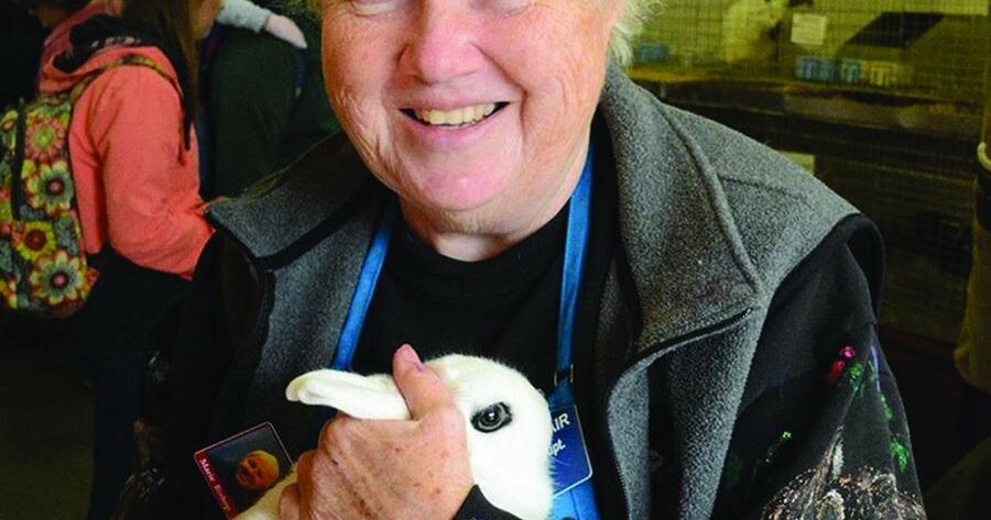 Meet Marie Bishop, queen of the rabbits at Fryeburg Fair | General ...
