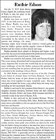 ruthie edson obit