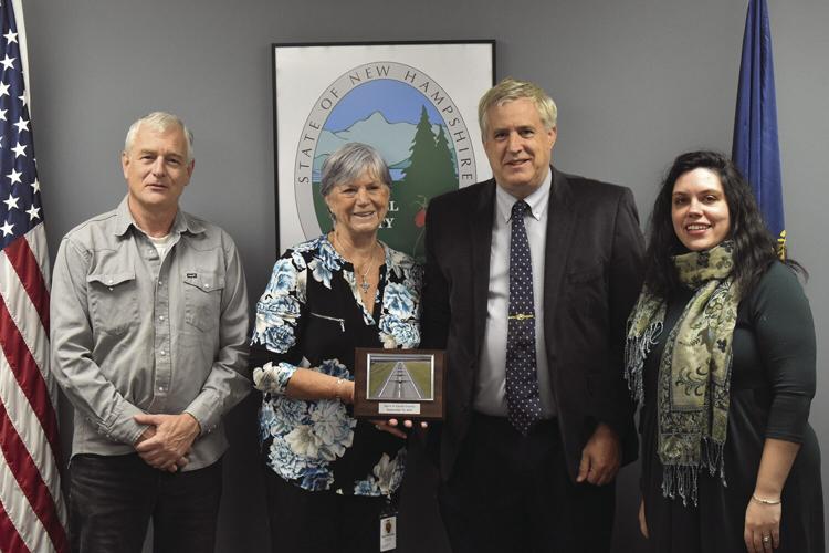 Joe Kenney Spirit if Carroll County plauqe