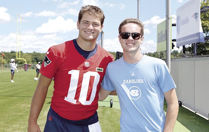 Camden Bailey - with Drake Maye - two teammates
