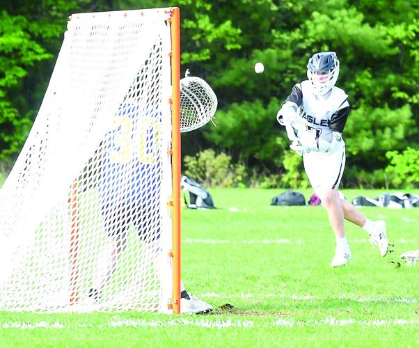 KHS Boys LAX - Bryce Needham shooting