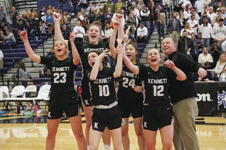 03-12-23 KHS WBB cheer with trophy best