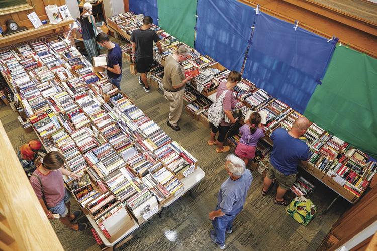 09-03-22 Library Book Sale wide above